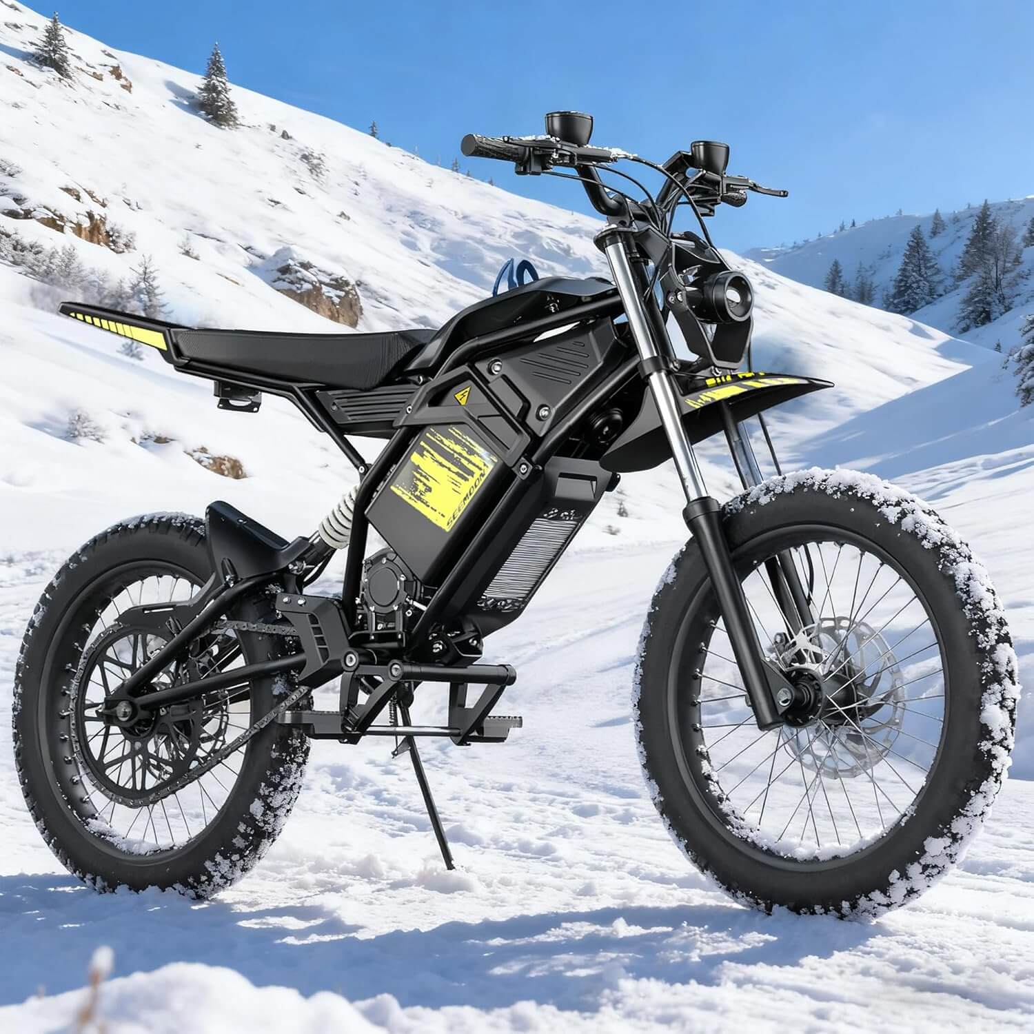 SM4 Electric Motor Bike Built for Confident Off-Road Riding