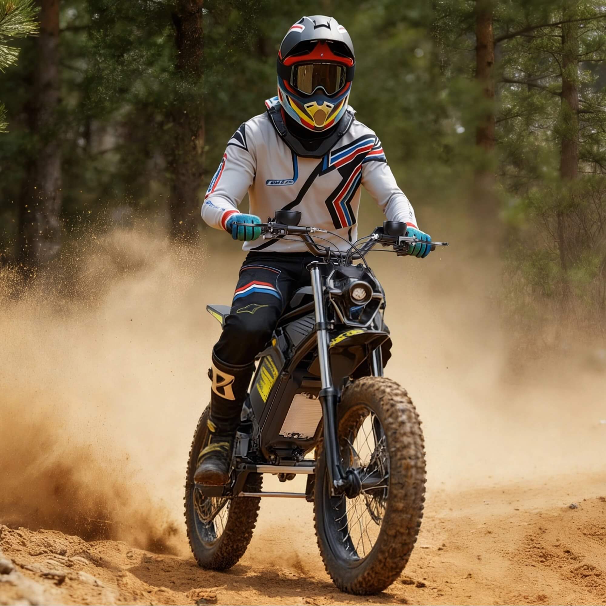 SM4 Electric Motor Bike Built for Confident Off-Road Riding