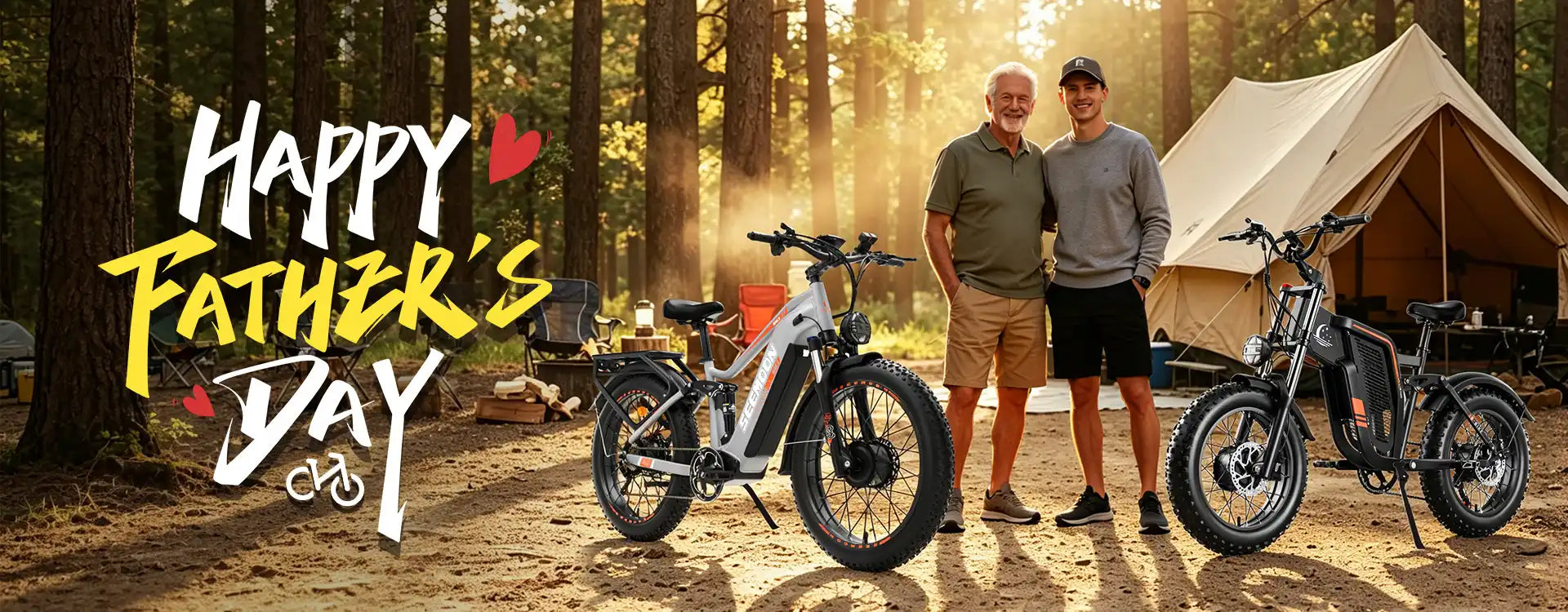 Seemoon e-bikes make the perfect Father's Day gift, with multiple special offers available during the promotion.