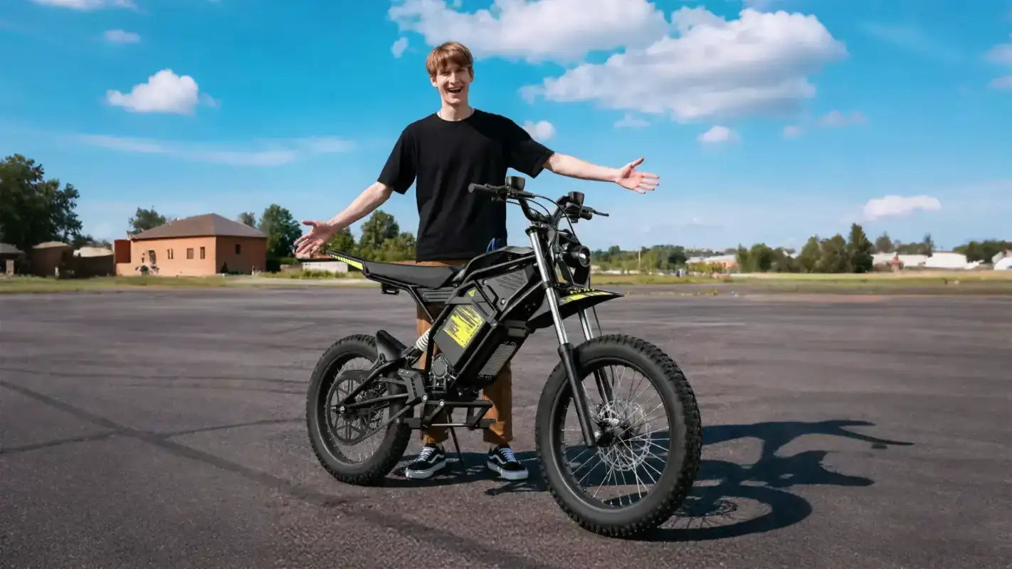 Seemoon SM4 electric bike street riding performance test.