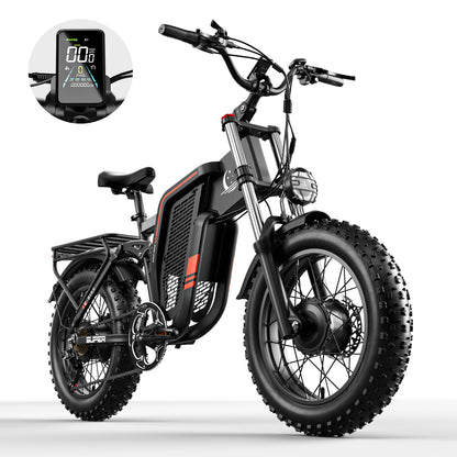 SM2 Dual Motor Electric Bike for Powerful Off-Road Riding