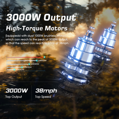 SM2 Dual Motor Electric Bike for Powerful Off-Road Riding