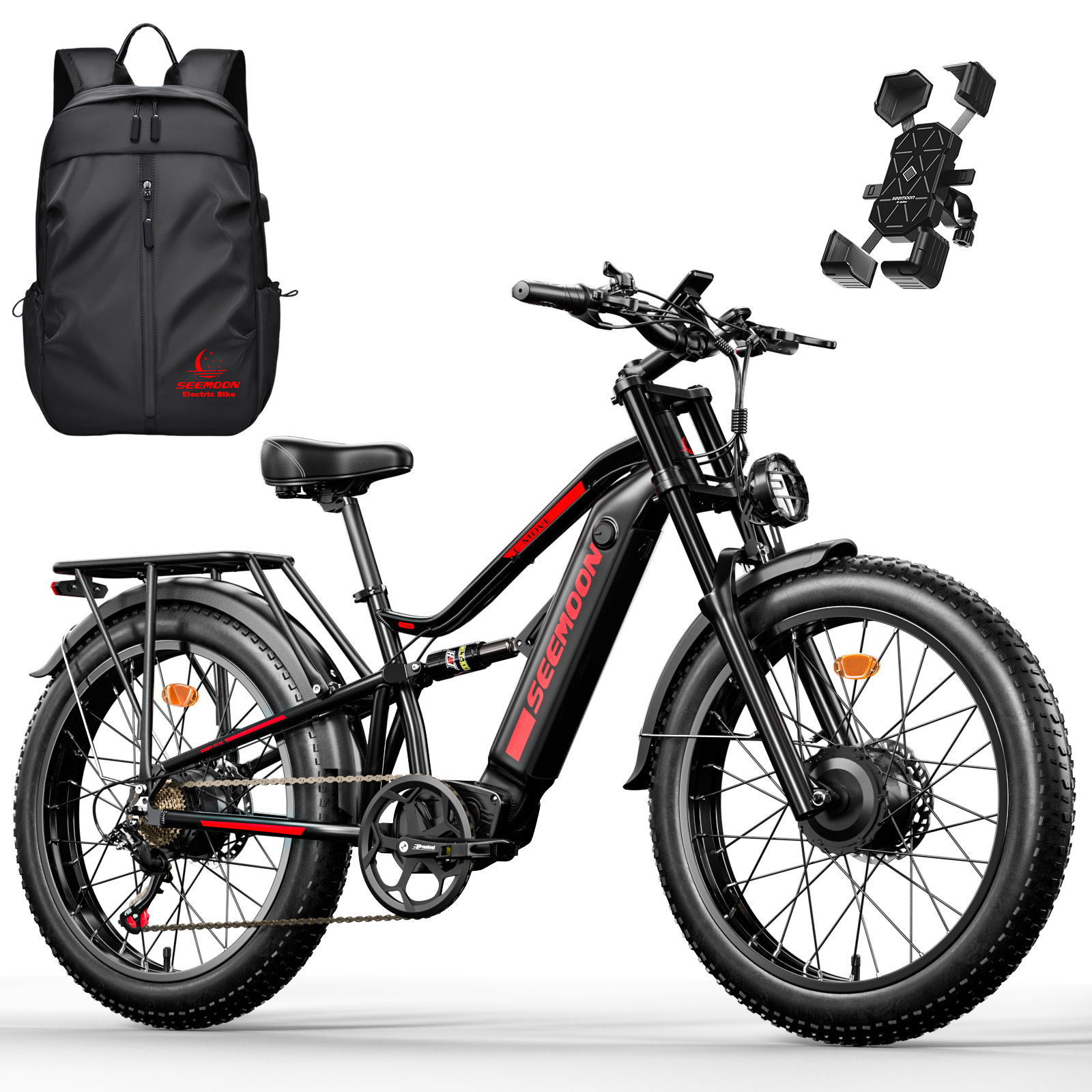 SM8 Hunting Electric Bike with Long-Range Capability