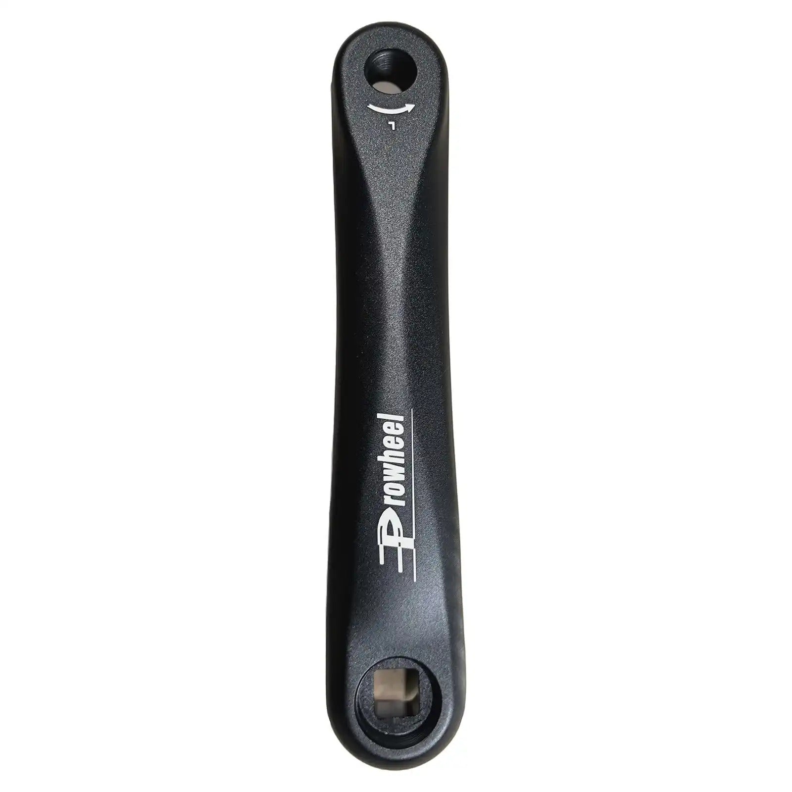 Durable alloy left crank arm for Seemoon e-bike drivetrain replacement.
