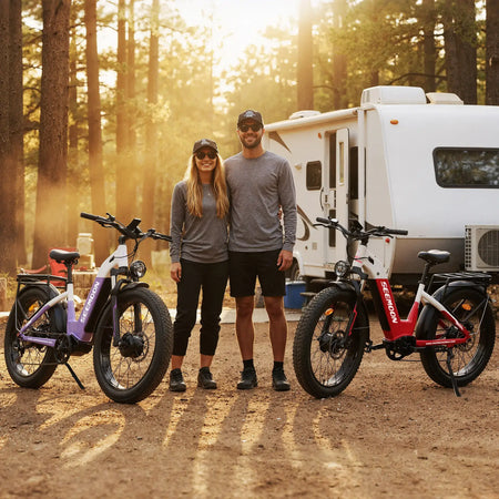 Seemoon SM1 electric bike for camping trips