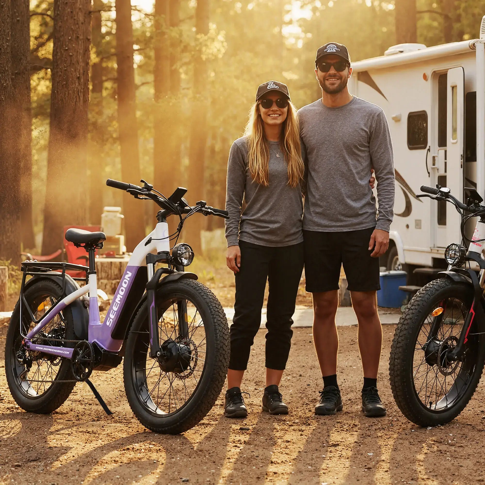 Outdoor lifestyle with Seemoon SM1 electric bike