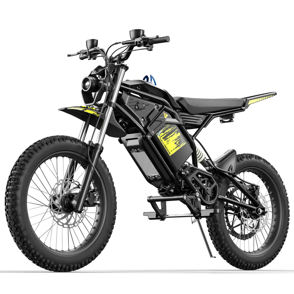 Seemoon 2000W Electric Motorcycle | 100-Mile Range Off-Road Dirt Bike