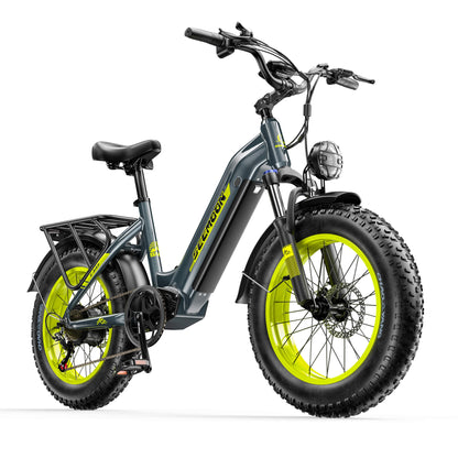 seemoon sm5 ebike gray green