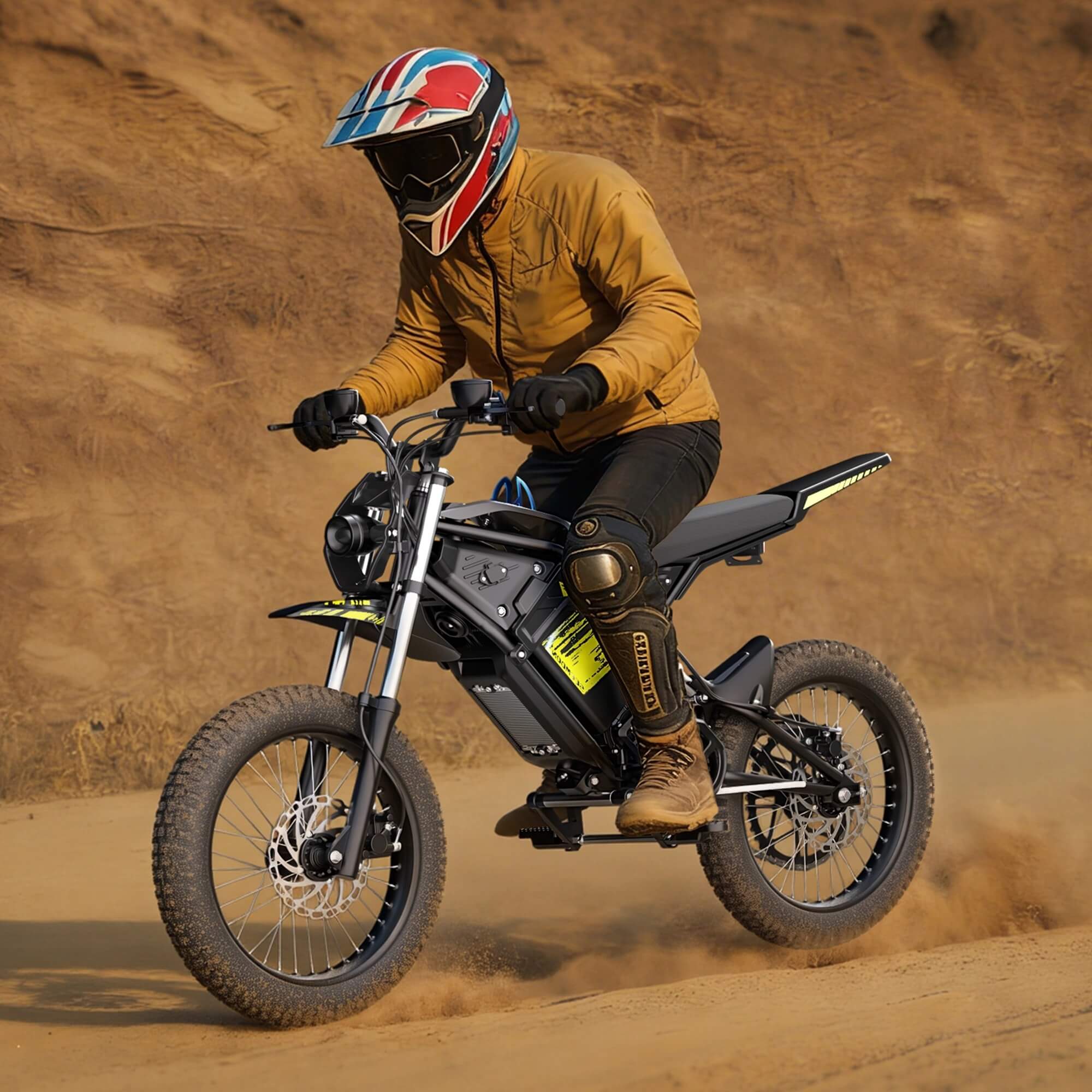 SM4 Electric Motor Bike Built for Confident Off-Road Riding
