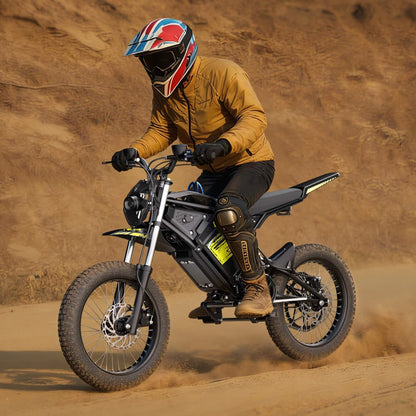 SM4 Electric Motor Bike Built for Confident Off-Road Riding