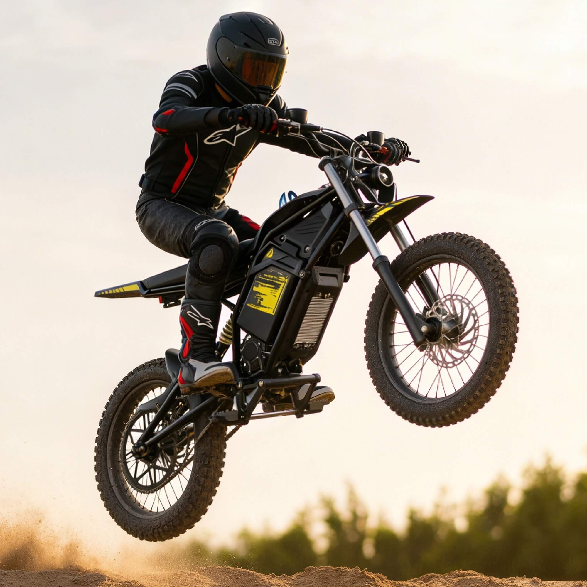 SM4 Electric Motor Bike Built for Confident Off-Road Riding